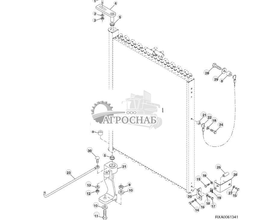 CONDENSER MOUNTS AND BRACKETS 